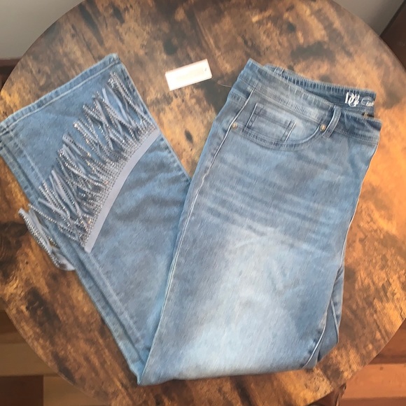 DG2 by Diane Gilman Denim - Diane Gilman fringe jeans